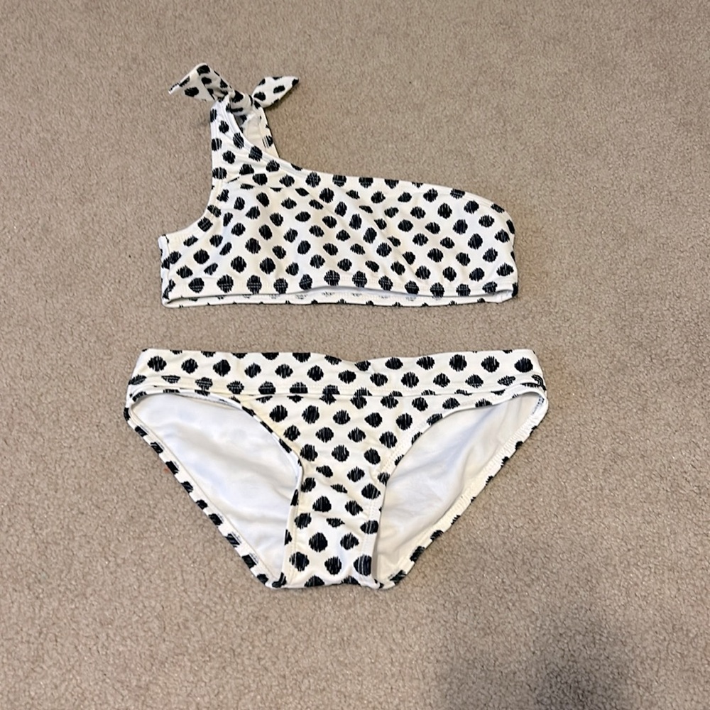 Polka dot swim suit